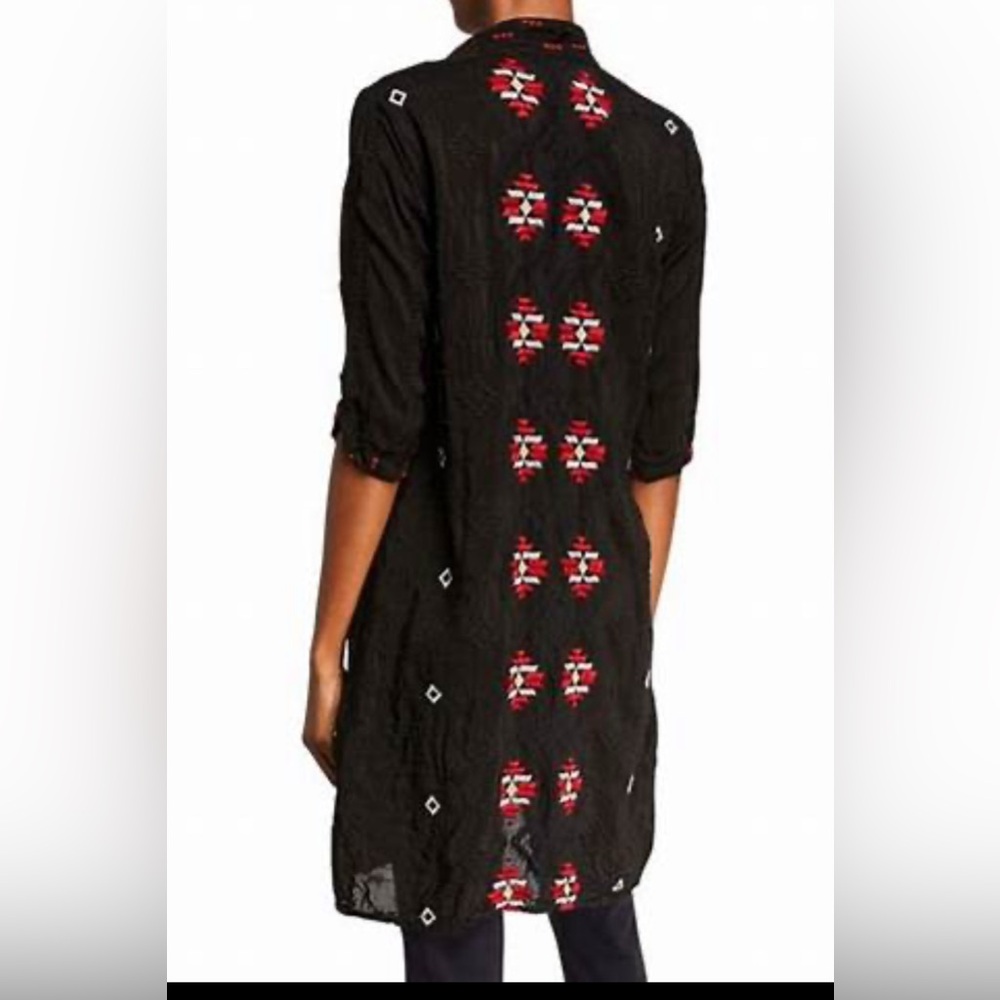 Johnny Was Pocca Embroidered tunic dress - Picture 2 of 6